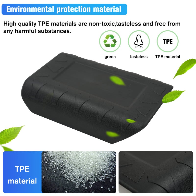 LitMiRaCle Center Console Armrest Cover Applicable to Ford Bronco 2021 2022 2023 2/4 Doors, Waterproof Car Interior Accessories Arm Rest Pad Cover Protector, Black - Image 4